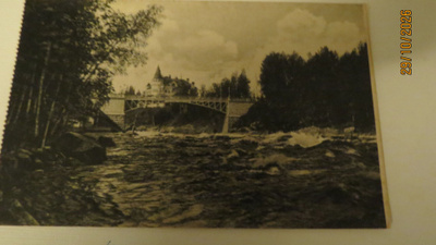 IMATRA VANHA KÄYTTÄMÄTÖN POSTIKORTTI