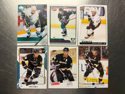 Chris Kunitz - Anaheim Ducks - 6 korttia