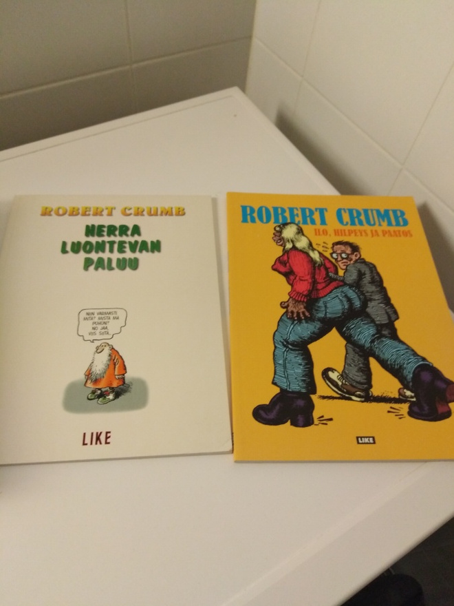 Robert Crumb: Herra luontevan paluu ja Ilo, hilpeys ja paato