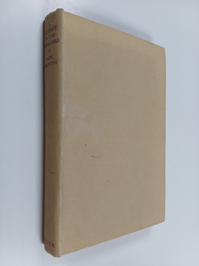 Paul Brunton : A hermit in the himalayas : the journal of...