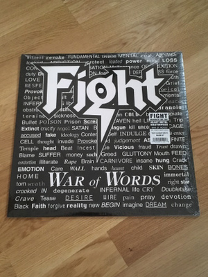 Fight – War Of Words LP (2022 Reissue)