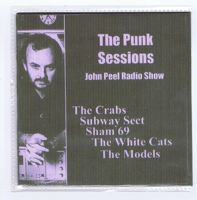 JOHN PEEL 1977-78 THE PUNK SESSIONS crabs subway sect white