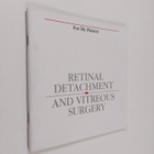 For my patient : retinal detachment and vitreous surgery - pikkukuva 1