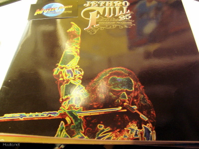 JETHRO TULL - 25 ANNIVERSARY PROGRAMME KIERTUEKIRJA