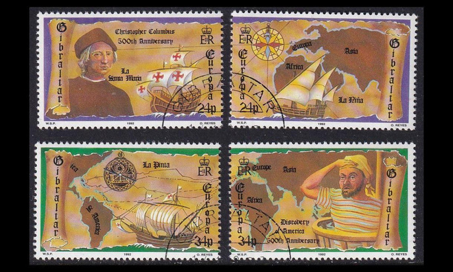 Gibraltar 638-41 o Europa Amerikan löytäminen (1992)