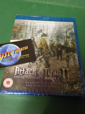 ATTACK ON TITAN II UUSI BLU-RAY (W)