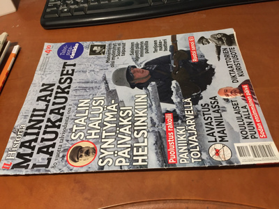 ILTALEHTI HISTORIA MAINILAN LAUKAUKSET HYVÄ