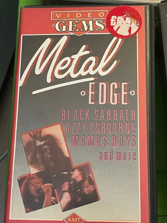 Metal edge vhs