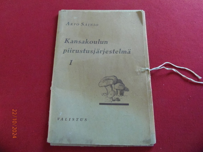 Kansakoulun piirrustusjärjestelmä vuodelta 1935