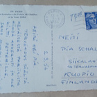 Pariisi, Eiffeltorni, suihkulähteet, p. 1954 Suomeen - pikkukuva 2