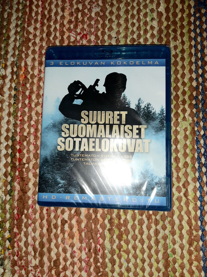 Suuret Suomalaiset Sotaelokuvat Blu-Ray UUSI!