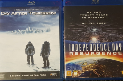 Day after tomorrow+Independence Day Resurgence -Blu-Ray