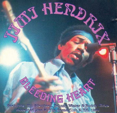 Jimi Hendrix - Bleeding Heart (CD) EX+!! Jim Morrison