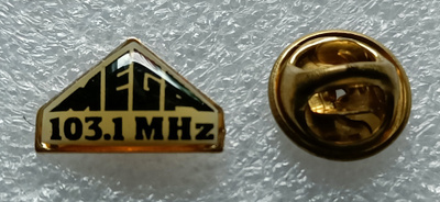 Mega 103.1 MHz -pinssi
