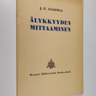 J. E. Salomaa : Älykkyyden mittaaminen Suomen oloihin sov... - pikkukuva 1