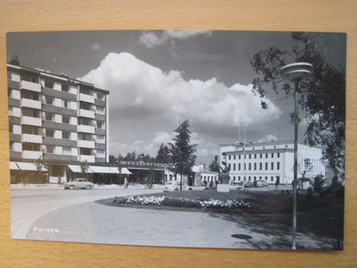 VANHA Postikortti Forssa 1950-l Alkup. Mallikappale