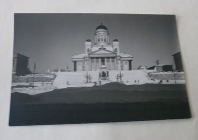 Helsinki, Tuomiokirkko ja Senaatintori talvi 1926, vkpk ei p