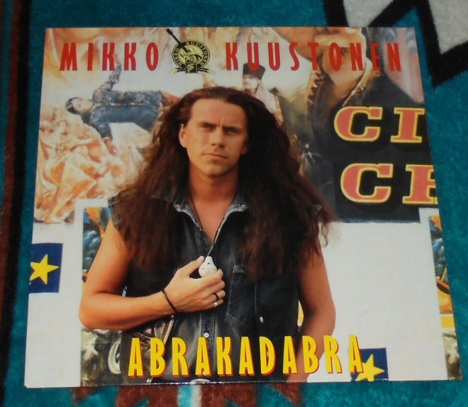 MIKKO KUUSTONEN ~ Abrakadabra ~ LP ** kuin uusi **M-/M-