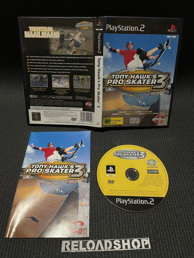 Tony Hawk's Pro Skater 3 - FIN PS2 - CIB