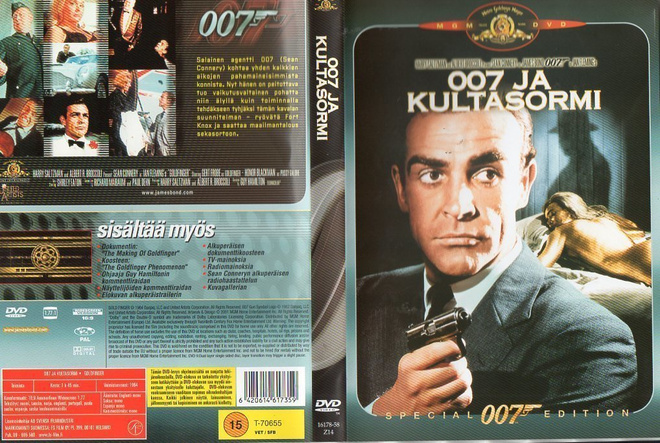 James Bond:Kultasormi (spec.ed. Sean Connery) 2769