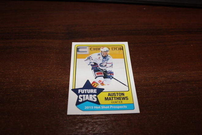 2015 Hot Shot Forwards Future Stars Rookie Auston Matthews