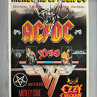 Monsters Of Rock 1984 alkuperäinen promojuliste - pikkukuva 1