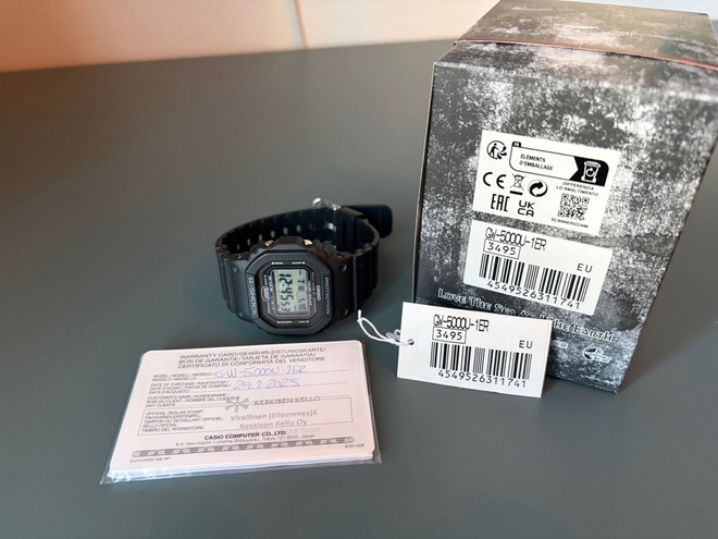 Casio G-Shock GW-5000U-1ER