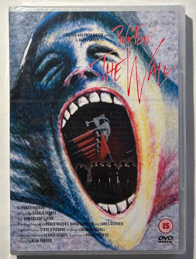 PINK FLOYD :  The Wall - DVD, uusi, EI SUOMI TEKSTITYSTÄ