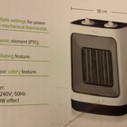 Lämmitin 2000W Sydney PTC fan heater - pikkukuva 2