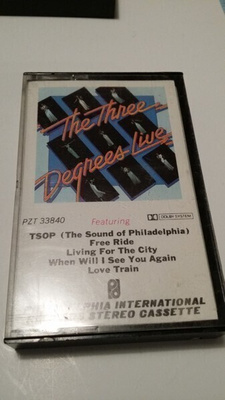 The Three Degrees. Live. C-kasetti.