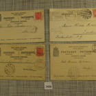 Ehiökortteja 3 kpl 1890-1900 ja Kirjekortti 1911. - pikkukuva 1
