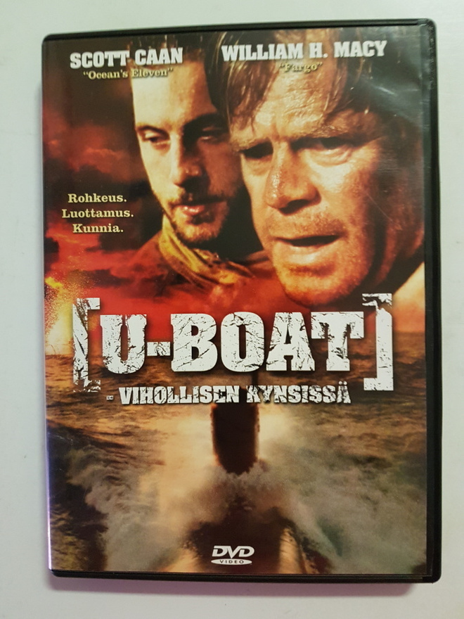 U-Boat -Vihollisen Kynsissä, SUOMIjulkaisu, DVD