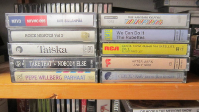 11 kpl C-kasetti willberg, taiska, greger,bamperos yms