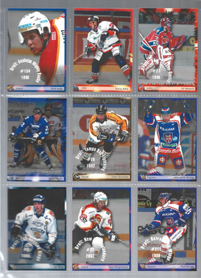 2002-03 CARDSET -2-sarja ( 151-296 + 4 CL)