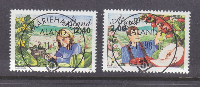 Åland 1997 LaPe 134-135   loistoleimaisena