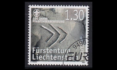 Liechtenstein 1436 o Europa partio (2007)