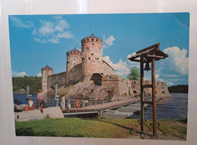 Savonlinna, Olavinlinnaan siltaa pitkin, kulkenut 1975