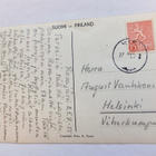 VANHA Postikortti Lappi Rovaniemi 1955 - pikkukuva 2