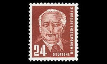 DDR 324 ** Presidentti Pieck 24 (1952)