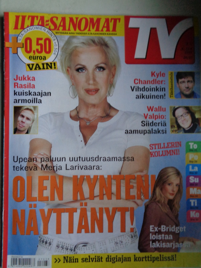 Ilta-Sanomat - Tv-lehti 6.-12.9.2007 (22.11)
