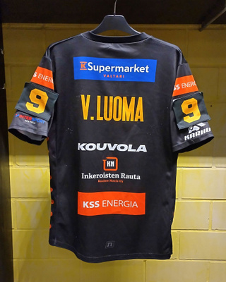 KPL Valtteri Luoma Game Worn kotipelipaita