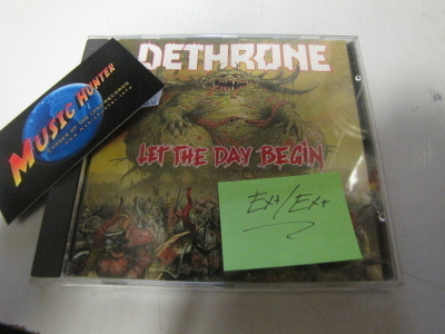 DETHRONE - LET THE DAY BEGIN CD 1.PAINOS UK '89 EX+/EX+