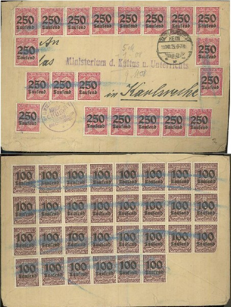 Saksa Dienst Mi 93 ym massafrankkeeraus