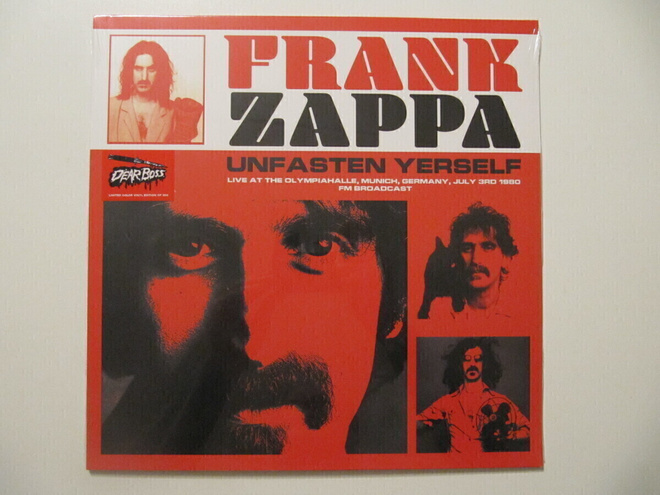 Frank Zappa Unfasten Yerself LP Värivinyyli