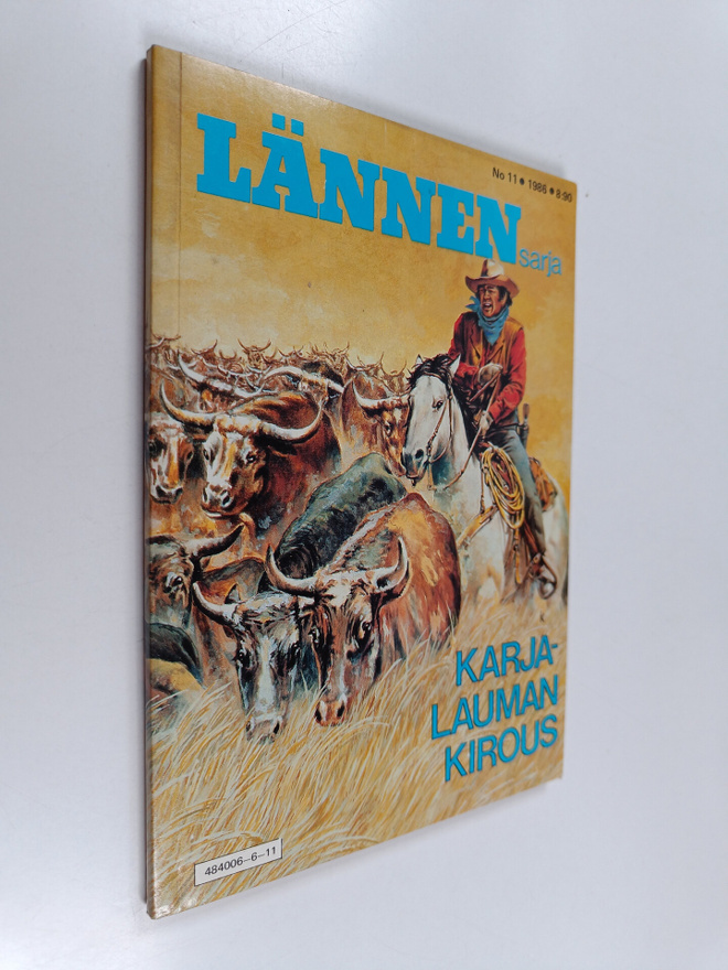 Hart E. Martin : Lännensarja 11/1986 : Karjalauman kirous