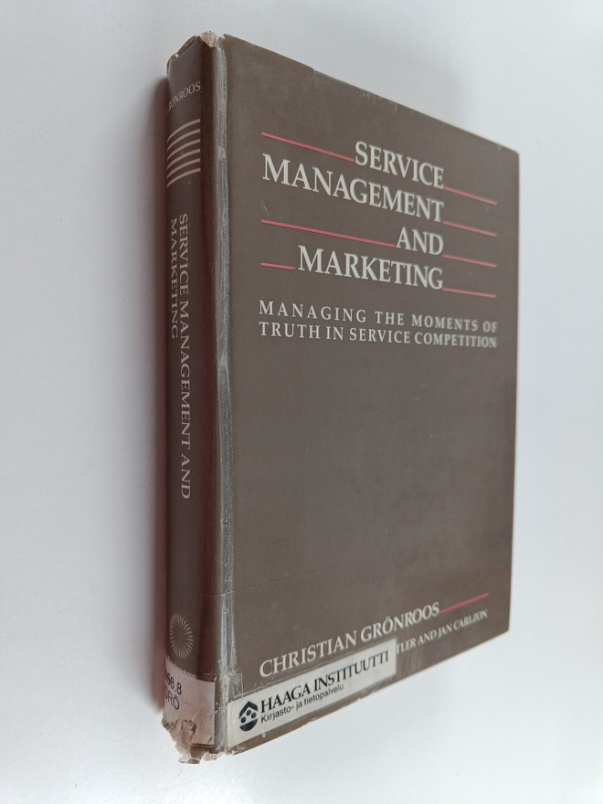 Christian Grönroos : Service management and marketing : m...