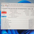 Firecuda 1.0 Tb SSD (nvme) - kunto huono - pikkukuva 1