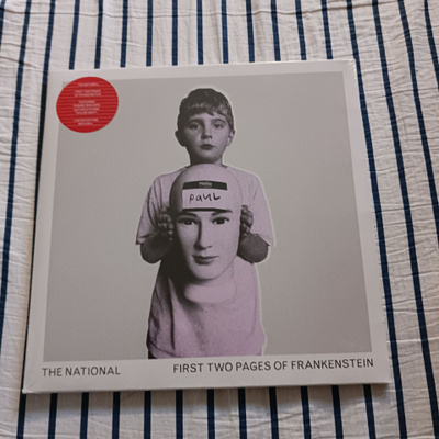National – First Two Pages Of Frankenstein lp red uusi seale