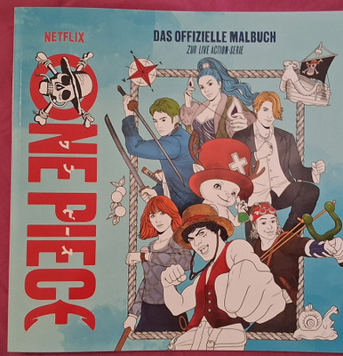 UUSI One Piece Netflix - virallinen värityskirja
