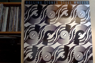 ROLLING STONES :: STEEL WHEELS :: VINYYLI LP 1989